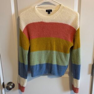 Multicolor Striped Sweater